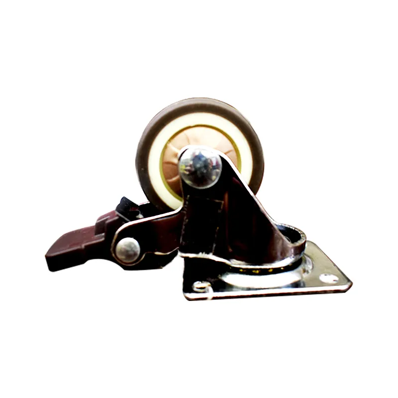 CASTER SWIVEL HAUSMANN 24030JB BRK 3CM TPR SGL BB