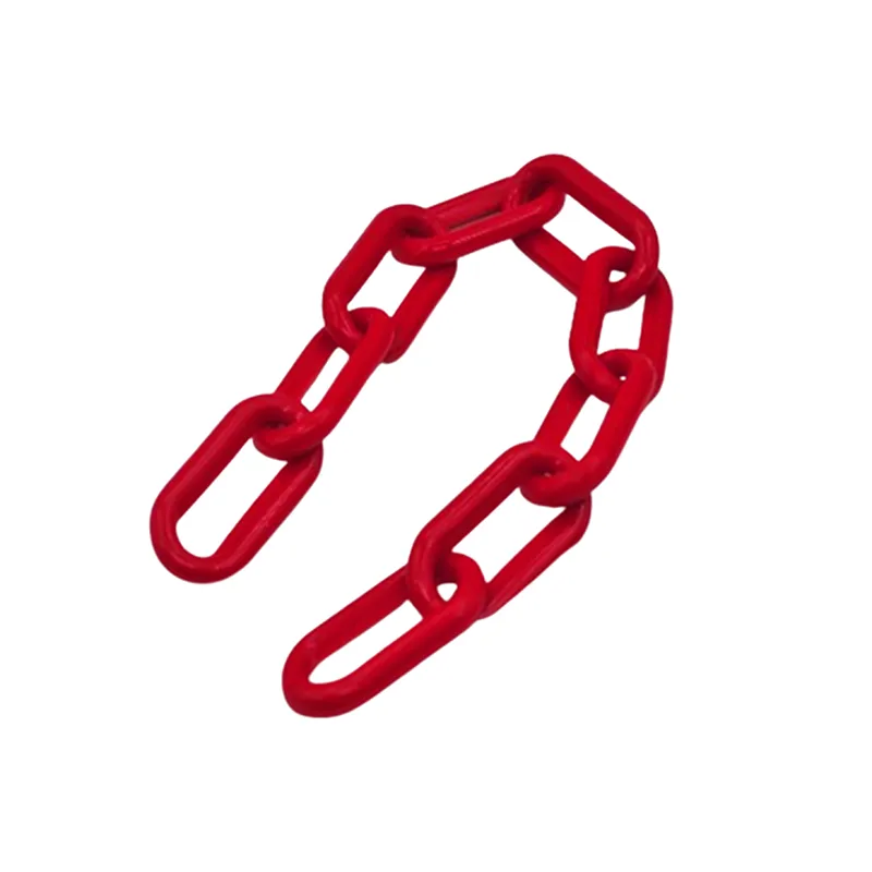 LINK CHAIN RED PE PLASTIC