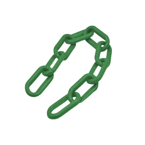 LINK CHAIN GREEN PE PLASTIC