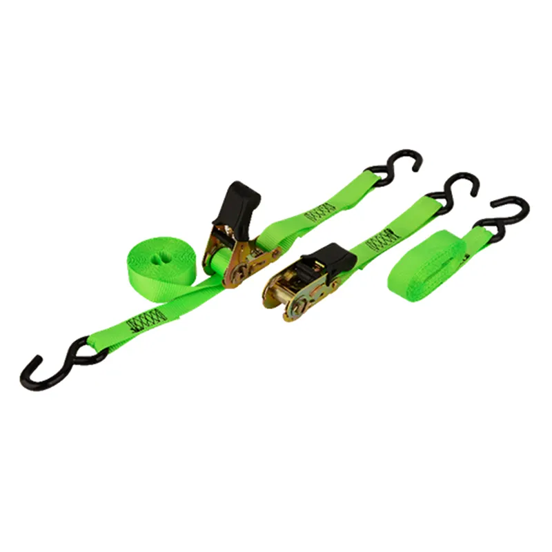 LINK RATCHET RLP619-XS11217 GREEN POLYESTER LIGHT DUTY REGULAR HOOK