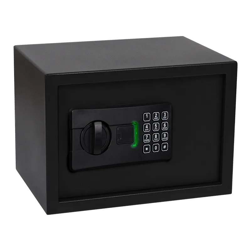 SOTER ELECTRONIC SAFE VS0120 E4502E BLACK ROLLED STEEL DIGITAL HOME SAFE