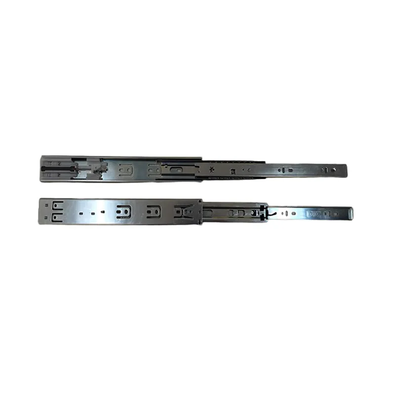 HAUSMANN DRAWER SLIDE 4587114H ZINC PLATED COLD-ROLLED STEEL SOFT CLOSING BALL BEARING