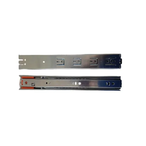 HAUSMANN DRAWER SLIDE 4587112G ZINC PLATED COLD-ROLLED STEEL PUSH OPEN BALL BEARING