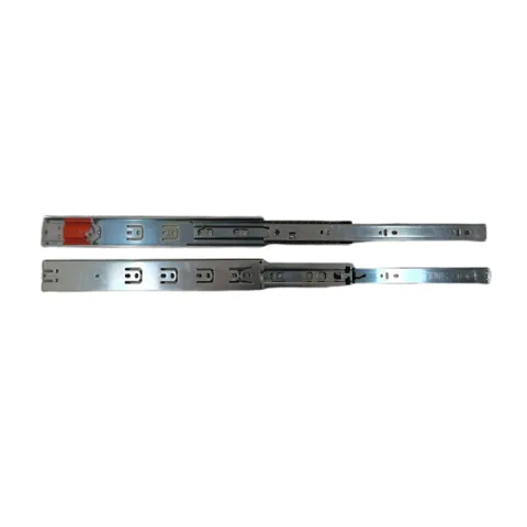 HAUSMANN DRAWER SLIDE 4587116G ZINC PLATED COLD-ROLLED STEEL PUSH OPEN BALL BEARING