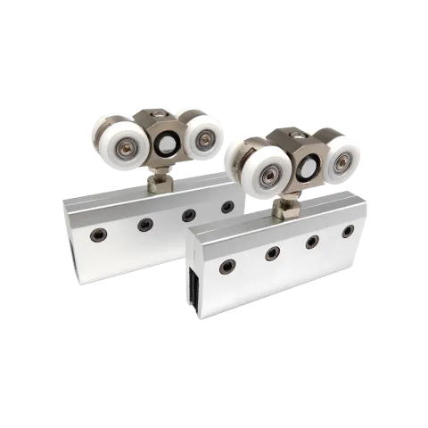 HAUSMANN DOOR ROLLER A417-8B SAND NICKEL ZINC ALLOY REGULAR