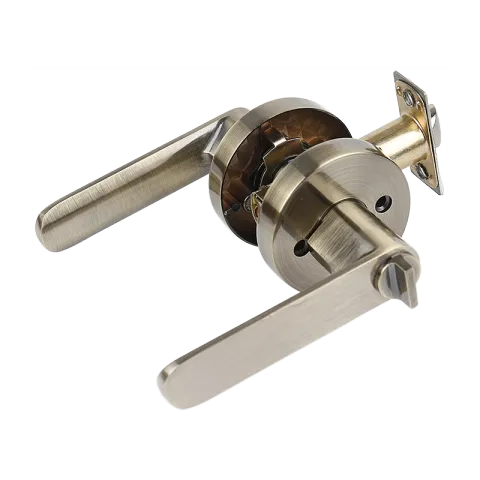 HAUSMANN PRO LEVERSET F98051 AB ANTIQUE BRASS ZINC ALLOY ENTRANCE LEVERSET