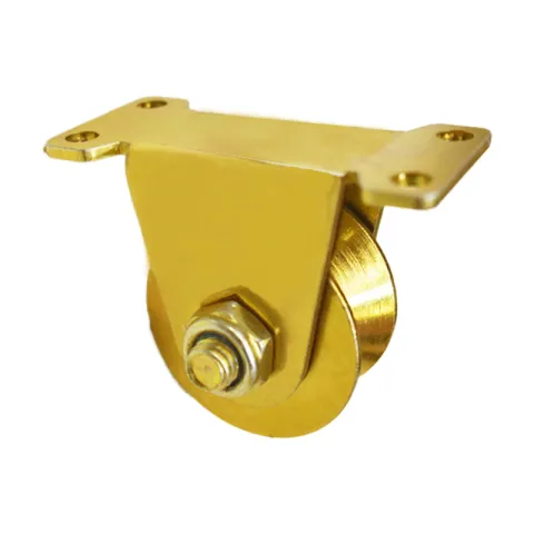 HAUSMANN GATE WHEEL GHF0322-59 GOLD STEEL 100 SLIDING ROUND