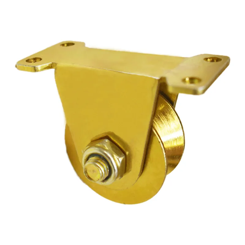 HAUSMANN GATE WHEEL GHF0322-76 GOLD STEEL 100 SLIDING ROUND