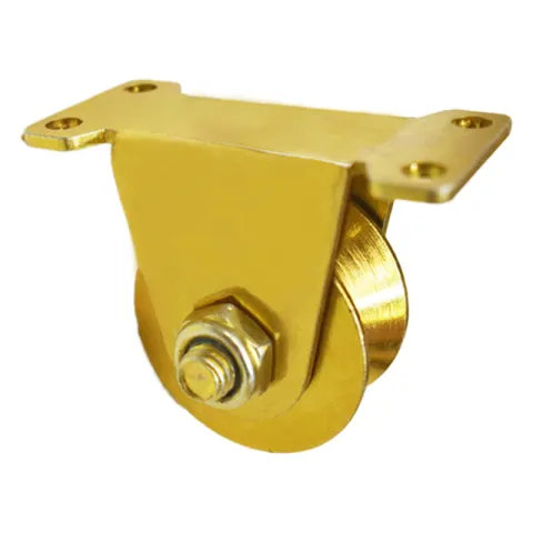 HAUSMANN GATE WHEEL GHF0322-99 GOLD STEEL 120 SLIDING ROUND