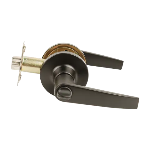 HAUSMANN PRO LEVERSET LHS0922-6411 MATTE BLACK ZINC ALLOY ENTRANCE LEVER