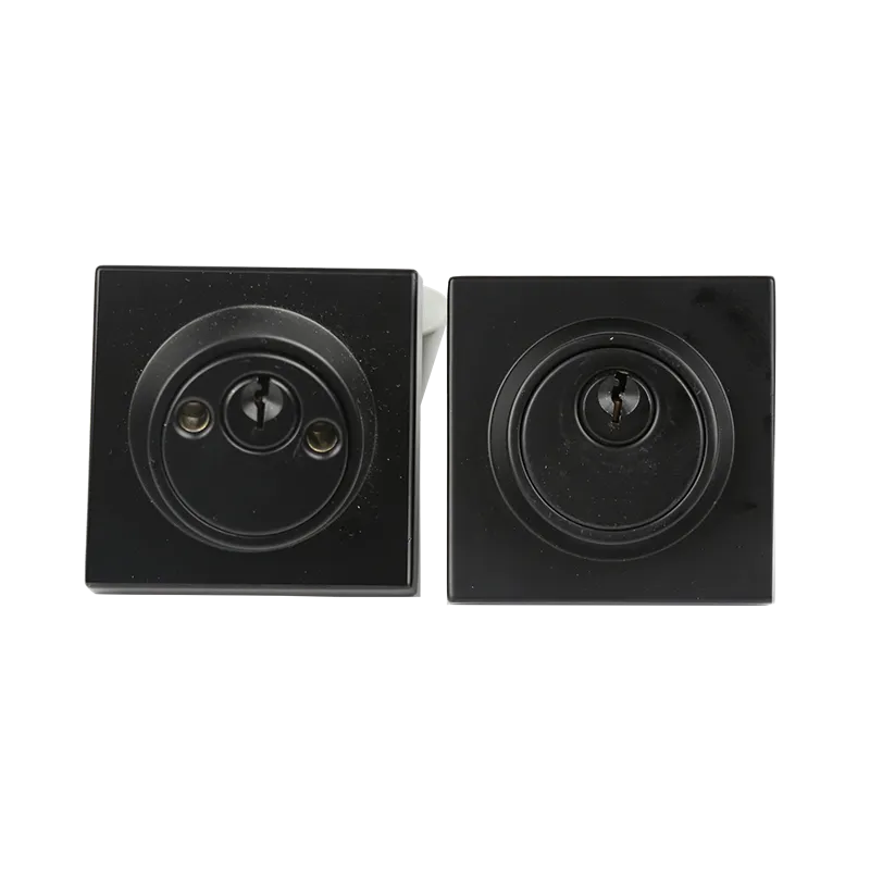 HAUSMANN DEAD BOLT DHS0922-FD102 MATTE BLACK ZINC ALLOY DOUBLE CYLINDER DEADBOLT