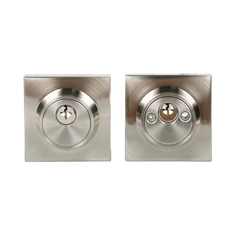 HAUSMANN DEAD BOLT DHS0922-FD102 SATIN NICKLE ZINC ALLOY DOUBLE CYLINDER DEADBOLT