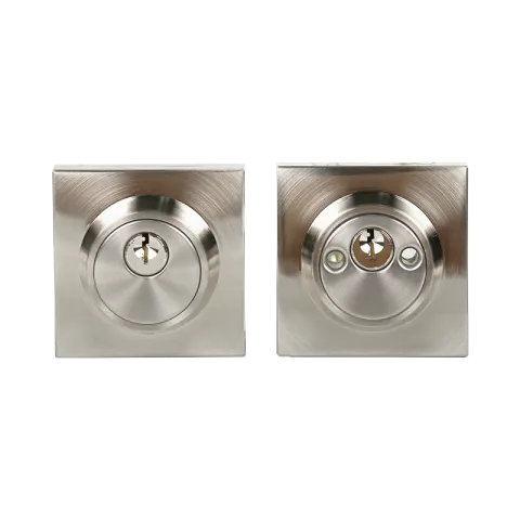 HAUSMANN DEAD BOLT DHS0922-FD102 SATIN NICKLE ZINC ALLOY DOUBLE CYLINDER DEADBOLT