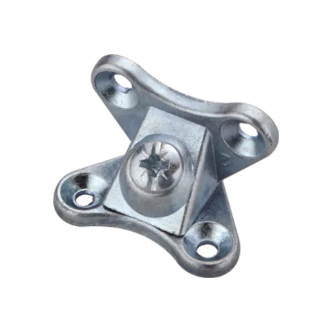 HAUSMANN FURNITURE CONNECTOR FCHT0823-CF.7511 SILVER ZINC ALLOY PLATED