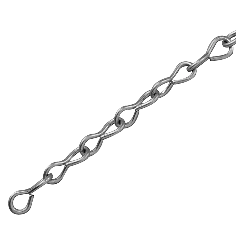 LINK PRE-CUT CHAIN CLS1123-DJ16N12.5MC 1.6MM NICKEL LOW CARBON STEEL 7.0Kgs DOUBLE LINK CHAIN PRE CUT