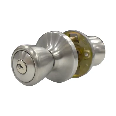 HAUSMANN PRO LOCKSET KHS0816-57621 SS-ET STAINLESS STEEL STAINLESS STEEL ANSI GRADE 3 ENTRANCE KNOBSET