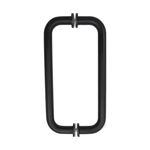 HAUSMANN HANDLE HHE1224-HB-113 MATTE BLACK SS304 PULL HANDLE TUBULAR