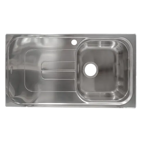 CM SINK 011343DNLSX CHROME STAINLESS STEEL MOUNTED PIZZICA