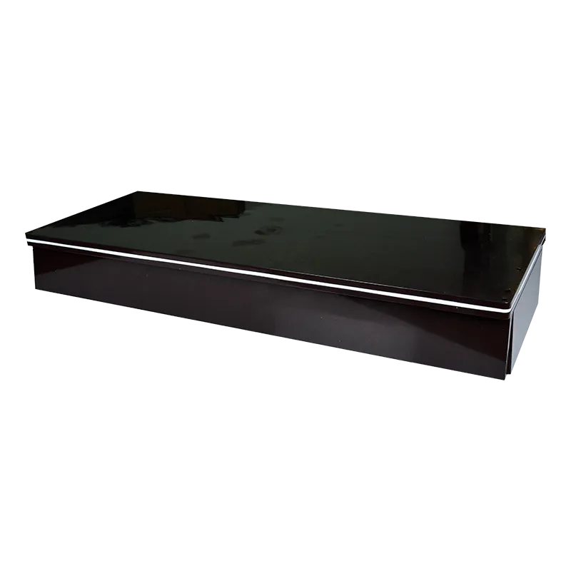 KING CABINET ACCESSORIES PLATINUM WHITE POLYSTYRENE FLOOR SKIRT
