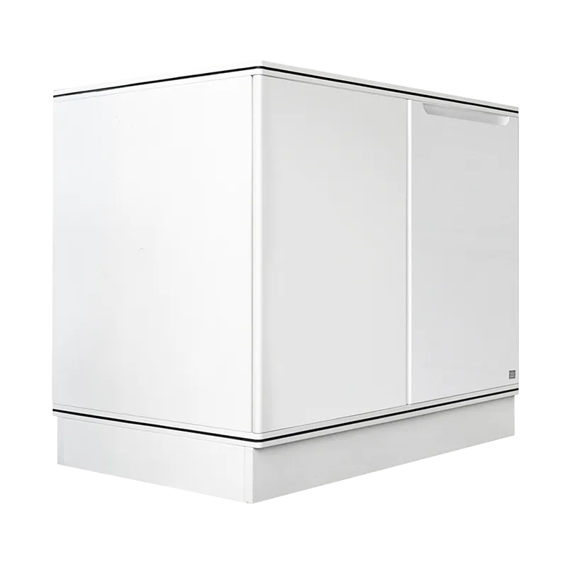 KING COUNTER CABINET WHITE POLYSTYRENE COUNTER