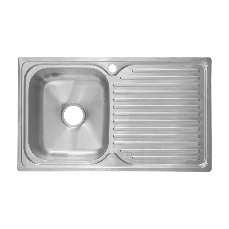SATIN SINK SS201 W/STRAINER