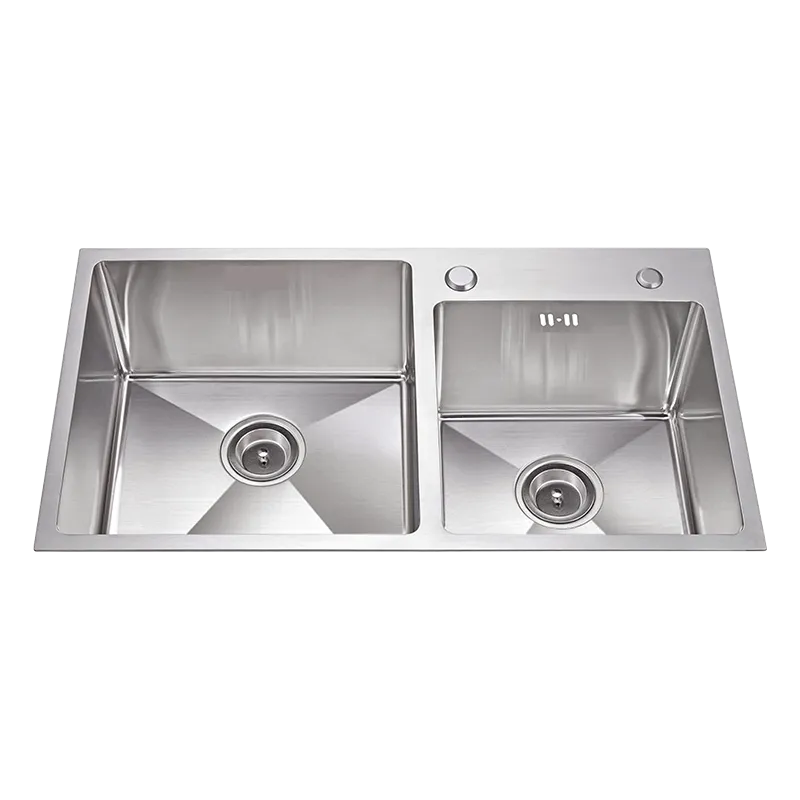 BREMEN SINK 8245 RH SATIN SS304 SINK W/STRAINER