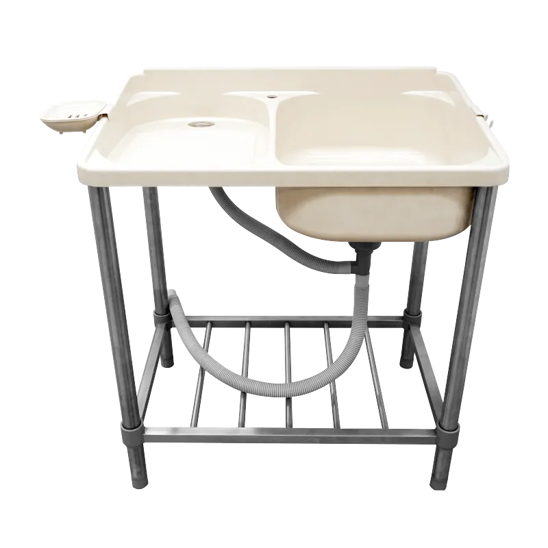 BREMEN SINK CT-PB911 WHITE/METAL/GREY/BLACK ABS STAND ALONE WITH STAND