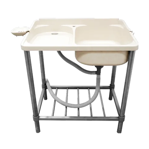 BREMEN SINK CT-PB911 WHITE/METAL/GREY/BLACK SUS304 STAINLESS STEEL STAND ALONE WITH STAND