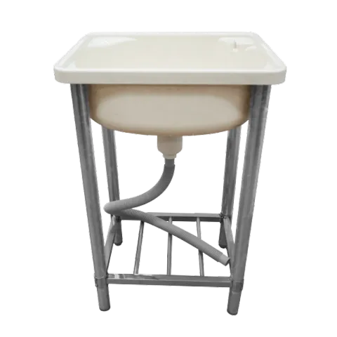 BREMEN SINK CT-AB1001 WHITE/METAL/GREY/BLACK SUS304 STAINLESS STEEL STAND ALONE WITH STAND