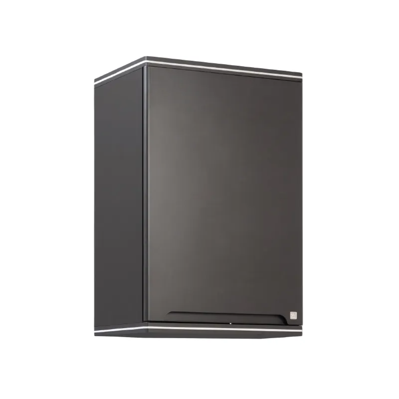 +HANG CABINET KING PLATINUM CURVE S/DOOR GRAY