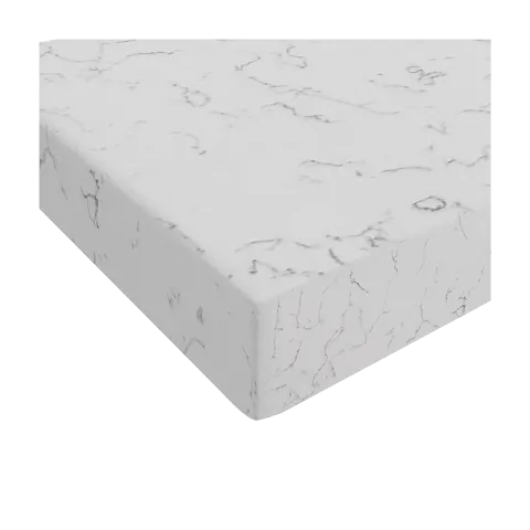 BREMEN SLABS QUARTZ WHITE,GRAY CARRARA COUNTERTOP