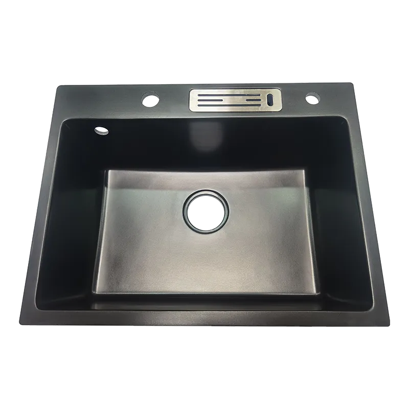QUARTZ SINK BREMEN 6046DA BLACK
