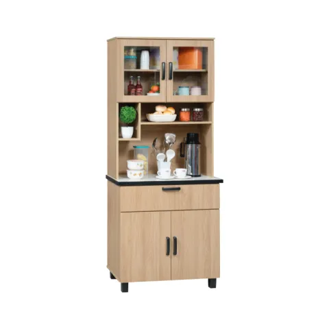 BREMEN KITCHEN CABINET KSC0724-MAXIMO-4D-KS8303KD OAK Particle/MDF Board Laminated 4 DOORS 4 DOORS