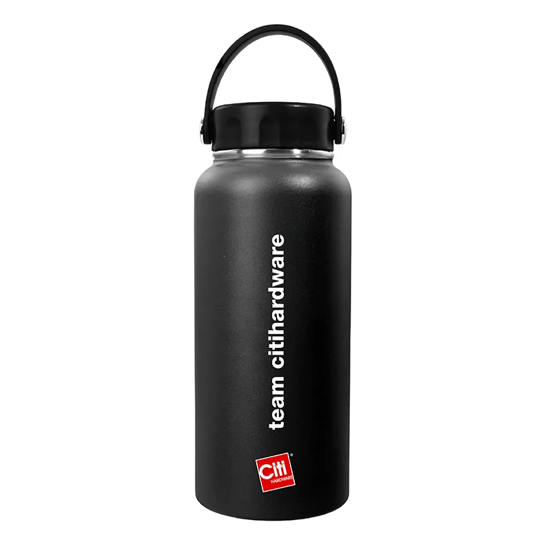 CITI VACUUM FLASK 6668 GREY STAINLESS STEEL 304 PLAIN
