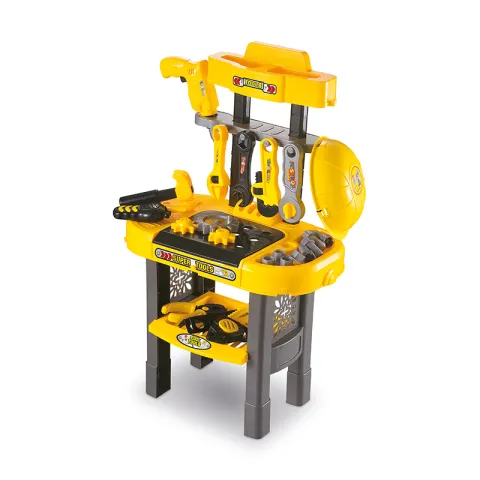 CITI TOOLS TCG0823-B1229386 YELLOW PP/PVC TOYS W/ TABLE SET