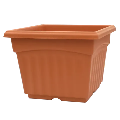 RYKER POT KD4004 TERRACOTTA PVC DECORATIVE ROUND