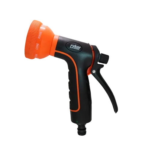RYKER HOSE NOZZLE GN101750+GC545 ORANGE/BLACK PLASTIC TRIGGER