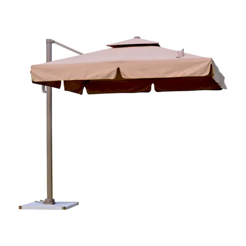 RYKER UMBRELLA URM0621-DC-UM-103-S2C GREEN ALUMINUM FOLDING SQUARE