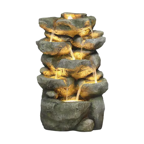 RYKER FOUNTAIN FRG0821-G53-2020035 BROWN POLYRESIN