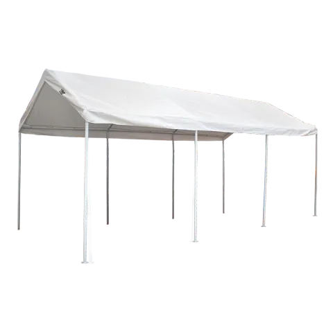 CARPORT RYKER CRS1121-CP1020-8LEG WHITE