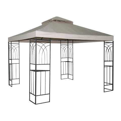 RYKER GAZEBO SQUALA GRG0523 GH23N04 GOLD BRONZE POLYESTER