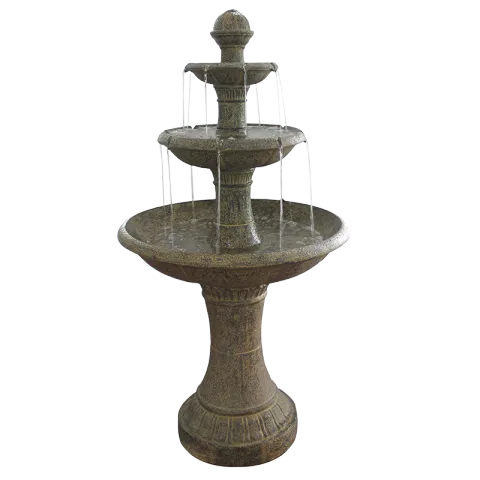RYKER FOUNTAIN FRS0823-MZ10913GA GRAY POLYRESIN LED LIGHT