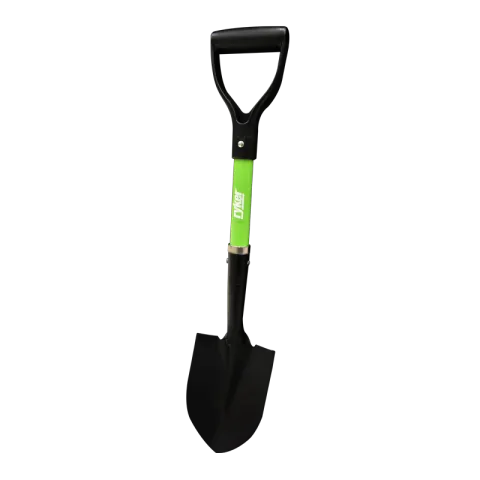 RYKER SHOVEL SRS1123-MINISS518 BLACK FIBERGLASS ROUND HEAD