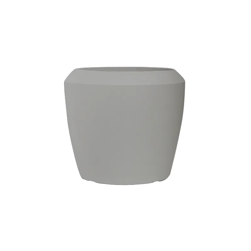 RYKER POT PRM0825 GL8629C.15 CEMENT GREY Recycled Plastic