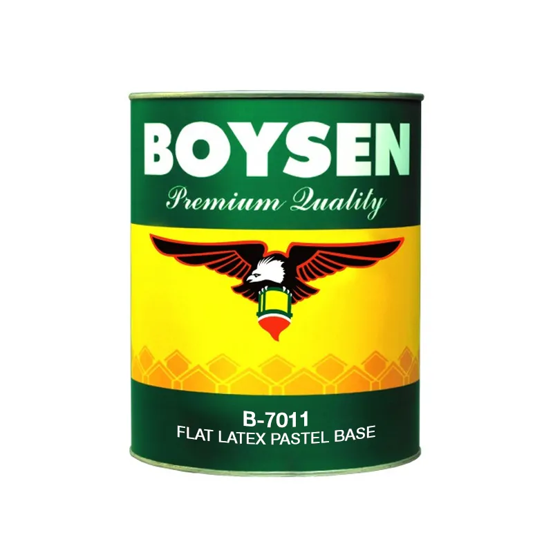 R-PAINT BOYSEN GAL B7011 FLAT LATEX P.B