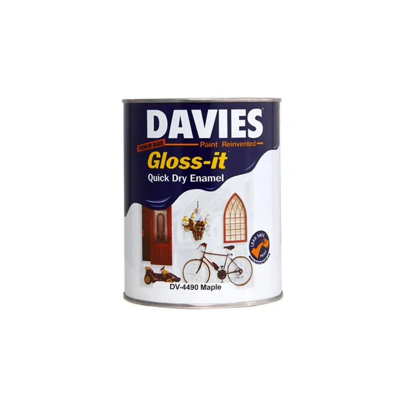 DAVIES PAINT DV-4490 MAPLE ENAMEL PREMIX