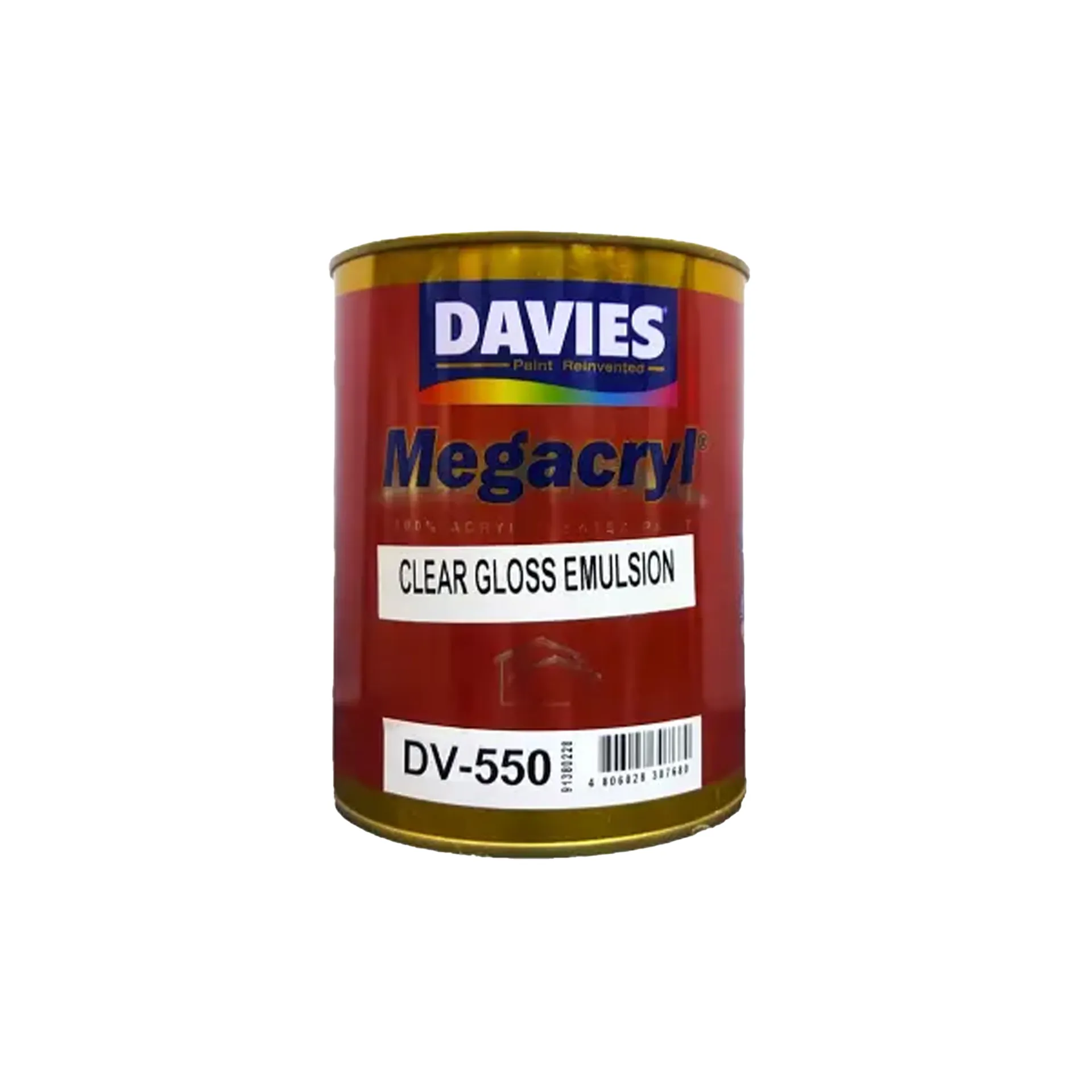 R-PAINT DAVIES DV-550 LTR MEGACRYL EMULSION