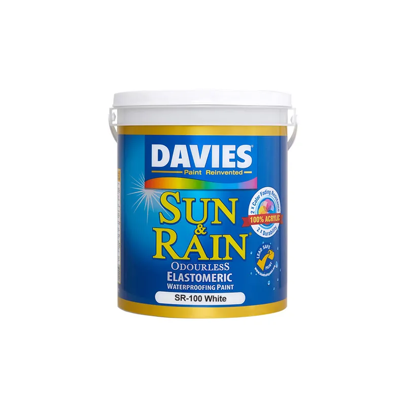 SUN&RAIN PAINT SR-100 WHITE LATEX ELASTOMERIC