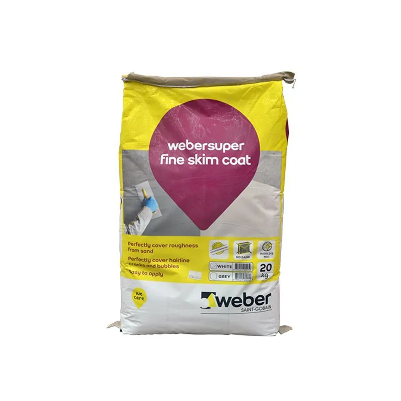 WEBER SKIM COAT WHITE