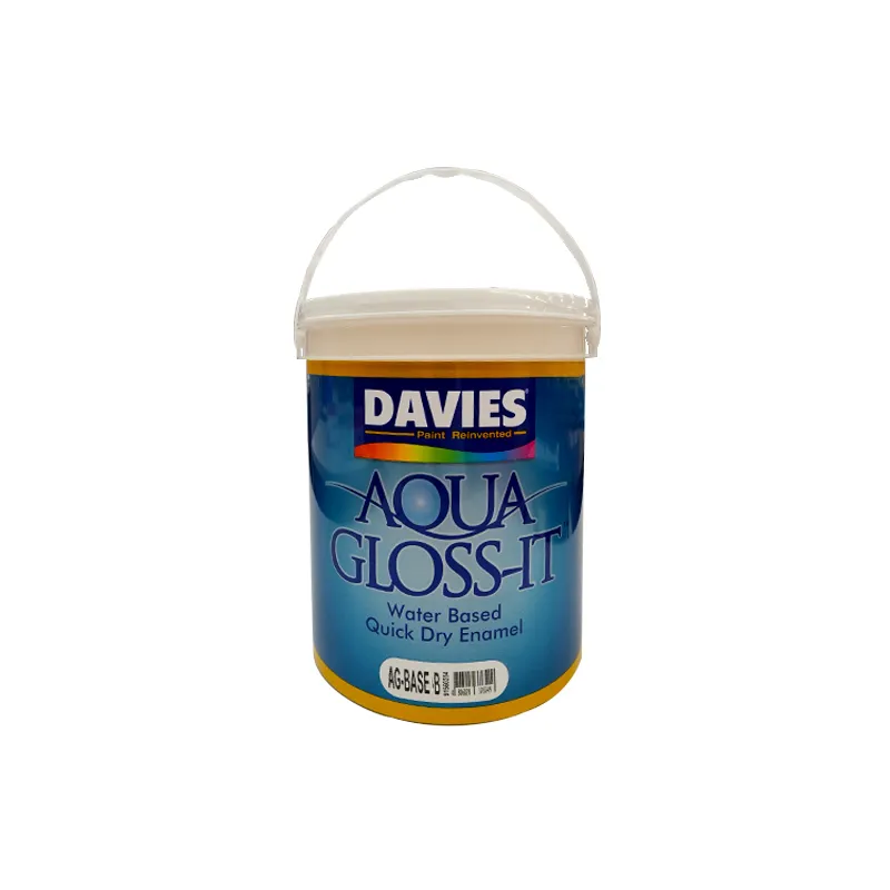 DAVIES PAINT AGB GLOSS WHITE WATERBASE AQUA GLOSS-IT